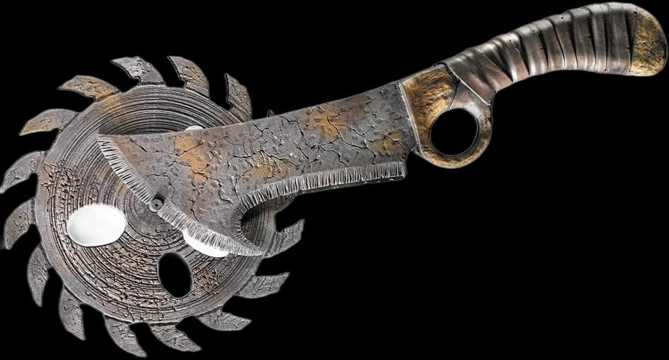 Warrior Weapon Shredder Knife 2-in-1 Halloween Costume Accessory