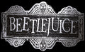 Beetlejuice Wall Art Street Sign Halloween Decoration